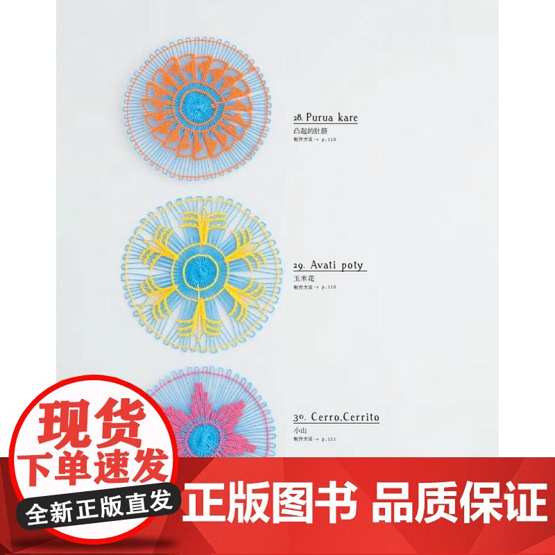巴拉圭的七彩蛛网蕾丝刺绣刺绣书绣花图案纸样刺绣图手工书籍大全花样针法古风立体法式秀花图样图纸针法教程入门基础钩针编织针织