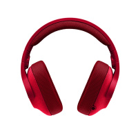 罗技(Logitech) G433 7.1 头戴式有线耳机 自定义环绕声效吃鸡游戏降噪耳机麦克风 时尚舒适便携-红色