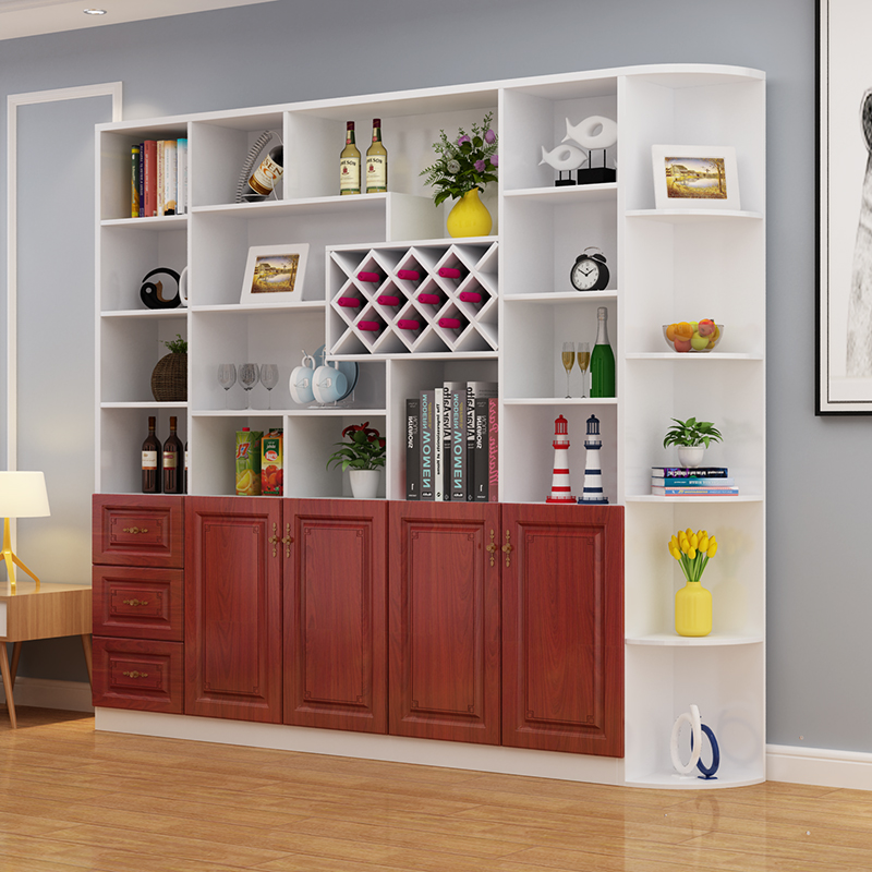 寻木匠多层实木酒柜进玄关柜鞋柜展示柜隔断柜厅柜客厅装饰柜餐厅参数