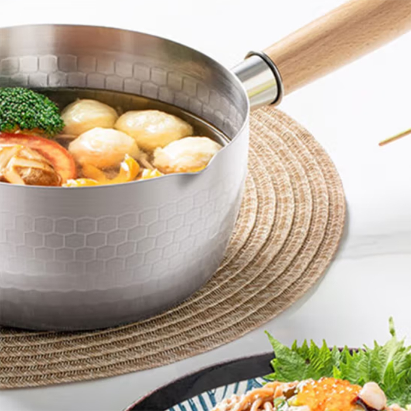 爱仕达(ASD) 不锈钢雪平锅NS18B2TG18cm/1.8L高清大图