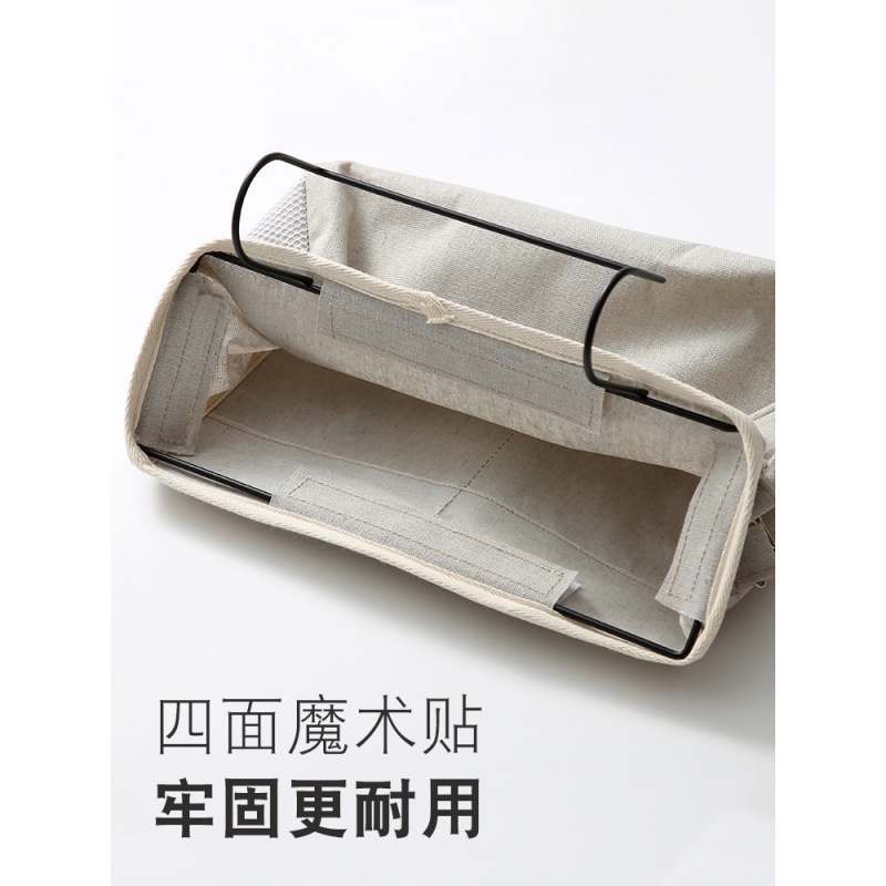 家柏饰(CORATED)收纳挂袋布艺床边挂式杂物置物学生宿舍上下铺床头手机储物袋高清大图