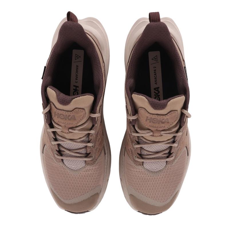 Hoka One One徒步鞋低帮防水越野健步鞋环保材料男子户外运动休闲靴高清大图