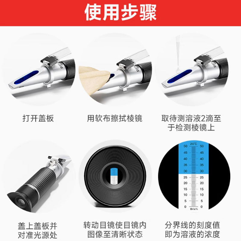 德力西多功能冰点监测仪 尿素浓度计 纯铜机芯