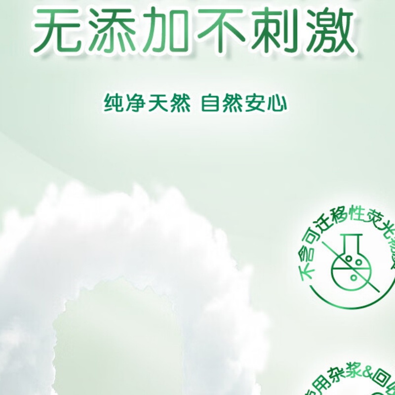 清风 安心餐纸4层80抽*8包一提抽取式面巾纸 纸品 商用纸巾批发安心餐巾纸 酒店饭点餐馆可用大包 整提8包装高清大图