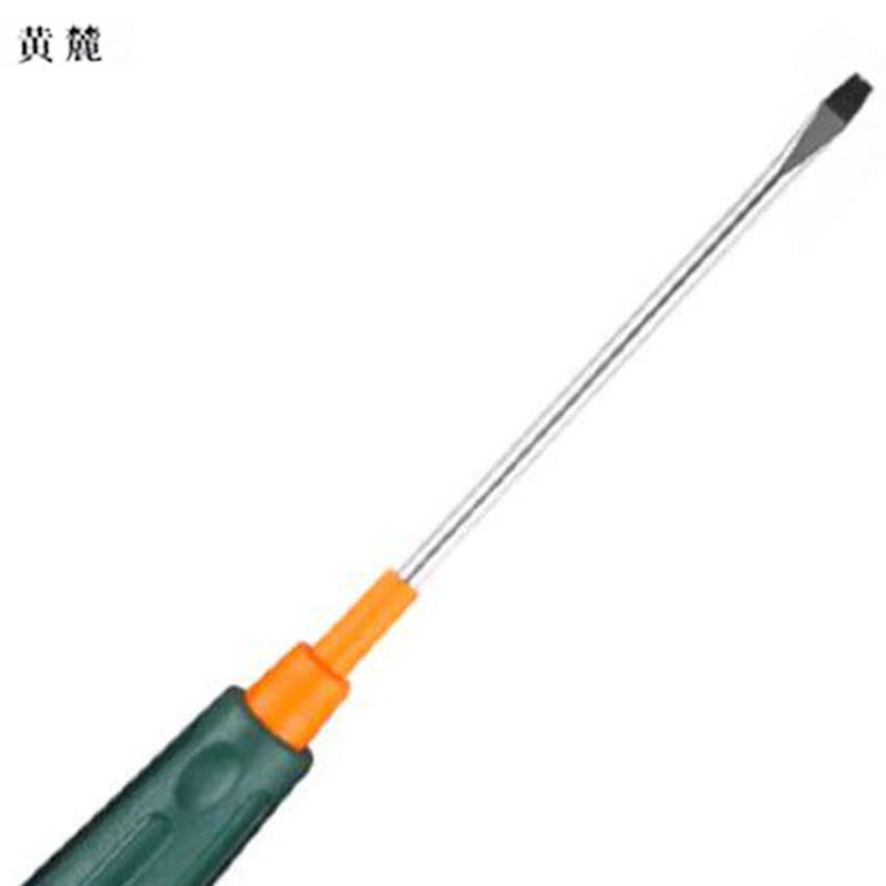 黄麓 彩色柄螺丝刀(插针) 3*75mm 一字 个图片