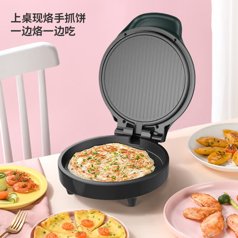 利仁(Liven)家用双面加热煎饼烙饼锅煎烤机加深烤盘电饼铛LR-J2301C高清大图