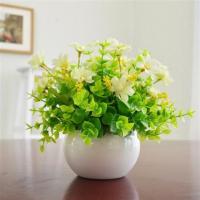 仿真绿植小盆栽景家居客厅摆设件书桌迷你装饰假花塑料假植物米兰