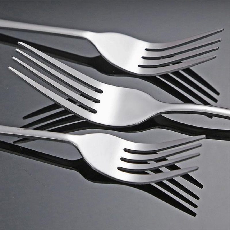 瓦图 304不锈钢叉子 18.5*2.3cm 5个装/套高清大图