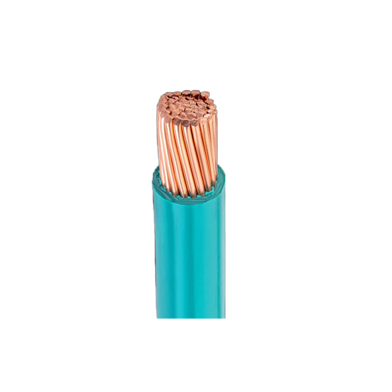 绵缆 铜芯聚氯乙烯绝缘电缆 BV-16绿色450/750V 卷高清大图