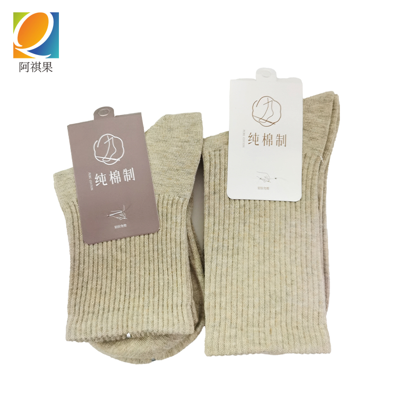 阿祺果 棉袜 新疆长绒棉袜均码 双高清大图