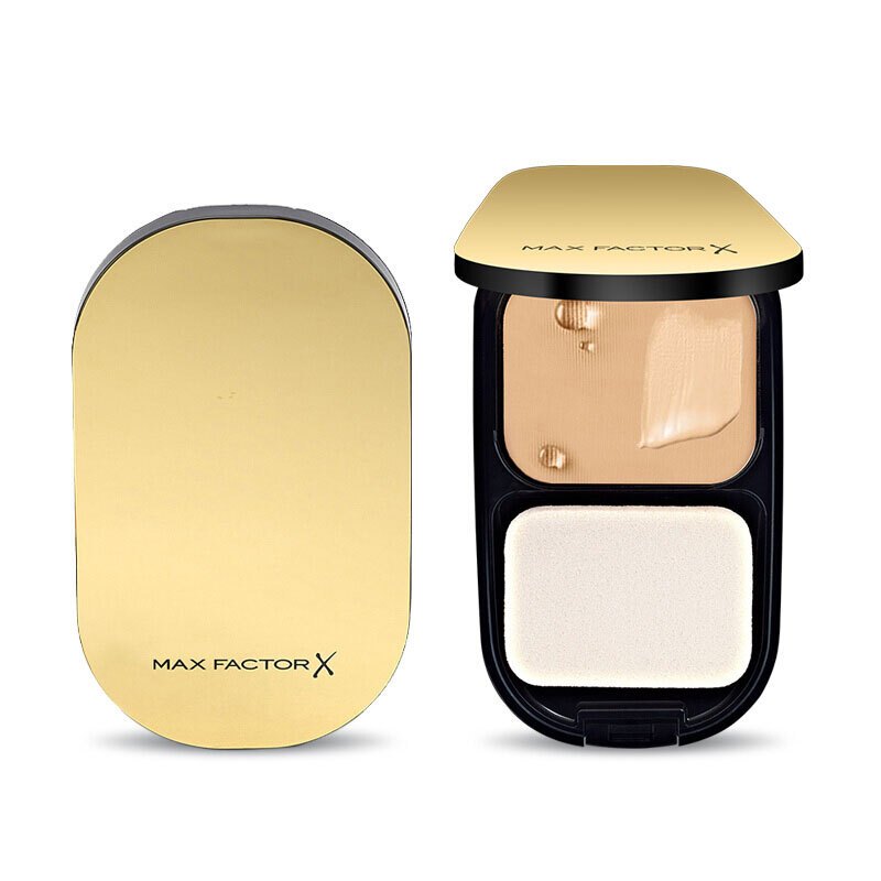 MAXFACTOR蜜丝佛陀粉饼清透遮瑕保湿均匀肤色透滑粉饼 2#象牙白 各种肤质