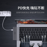 飞利浦type-c拓展坞电脑转换器 笔记本扩展macbook pro苹果配件air投影仪转换器HDMISWR1604N