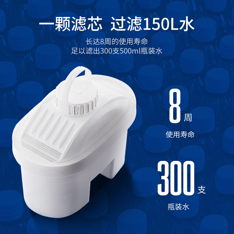 莱卡(LAICA) 茶咖滤芯(F3M) 意大利进口3只装滤芯 饮茶/咖啡 家用净水壶直饮净饮水机 通用滤芯