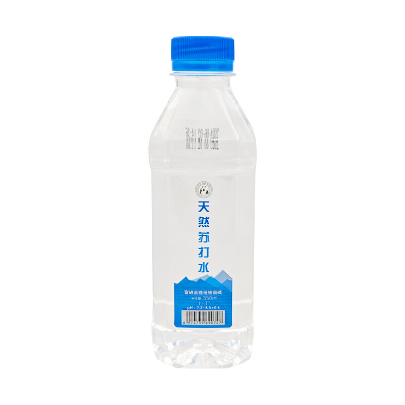 1+T 天然苏打水 350ml*24瓶/箱高清大图