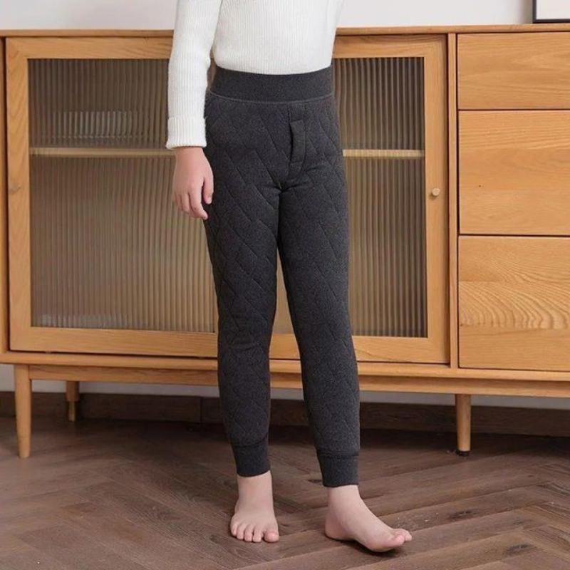 校服神器保暖裤女童棉裤男童内穿内搭裤子冬季初中生小学生加绒