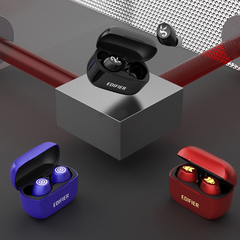 漫步者(edifier)w3漫威蓝牙耳机真无线入耳式毒液钢铁侠联名正版tws