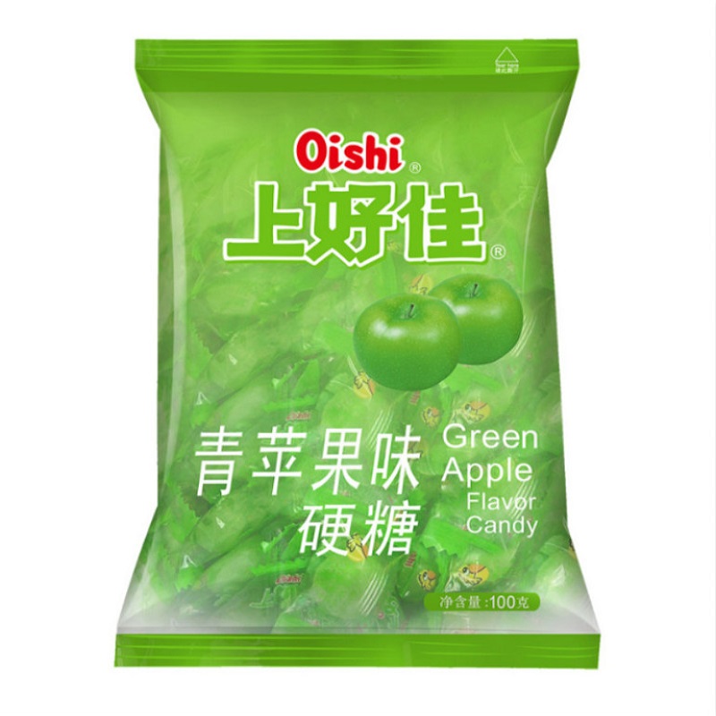 上好佳硬糖青苹果100g