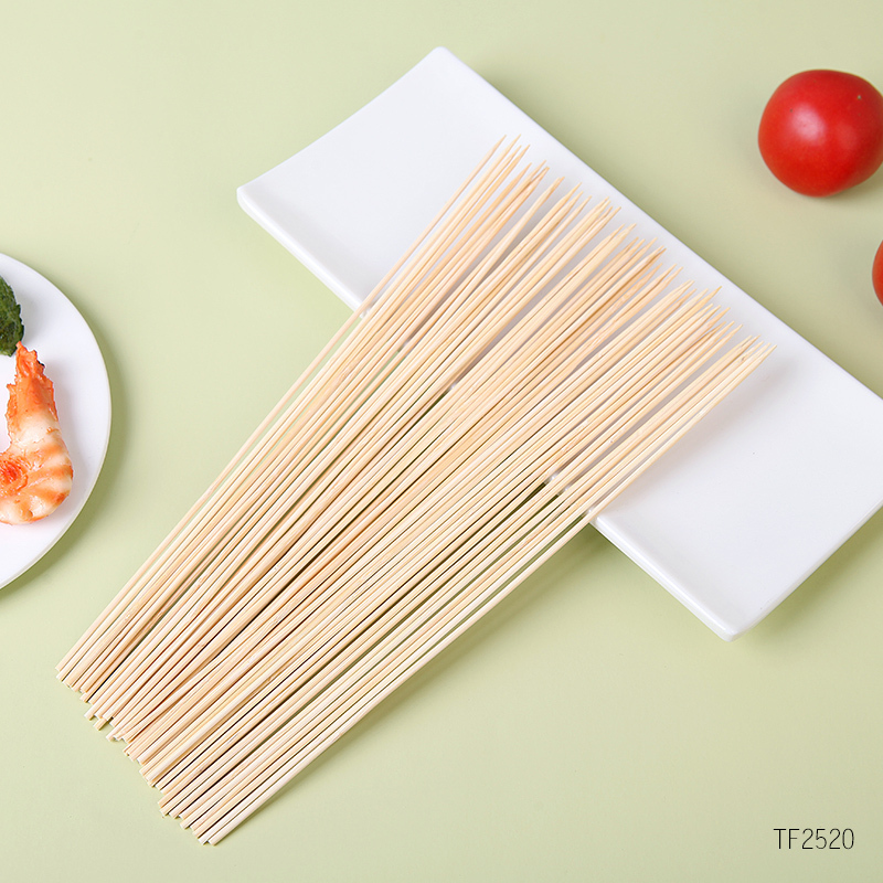 烧烤竹签批发25cm*2.0mm串串香羊肉串一次性竹签子用品工具烧烤签