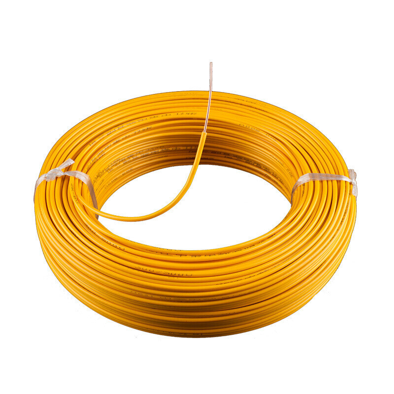 stk黄色单股铜线10mm05100米卷视频