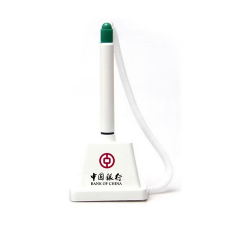 中国银行 柜台台笔 固定签字笔 黑色