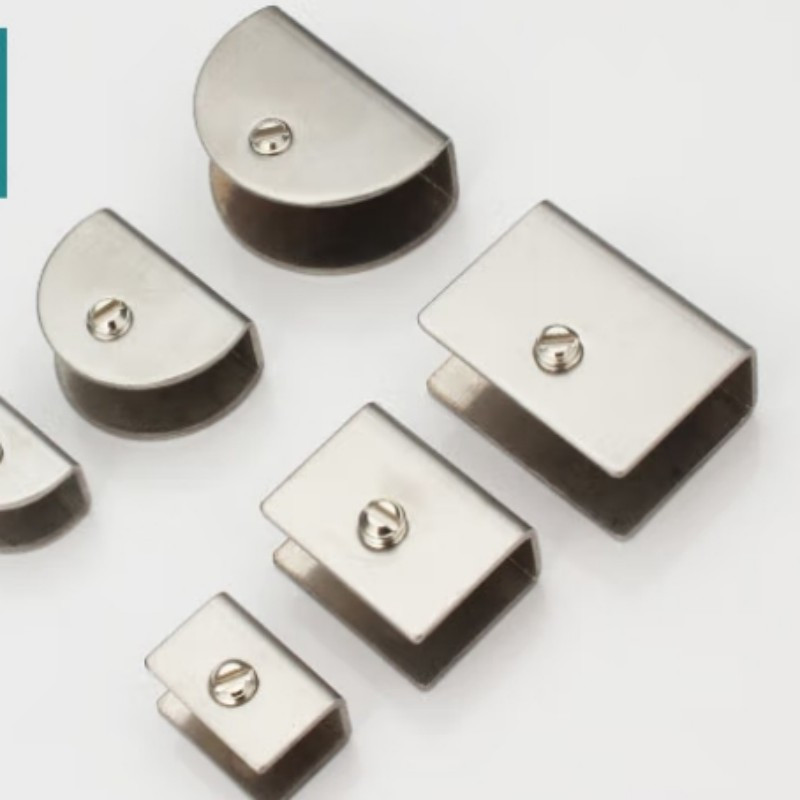 港固 玻璃夹 方形中号夹8-11mm 一个高清大图