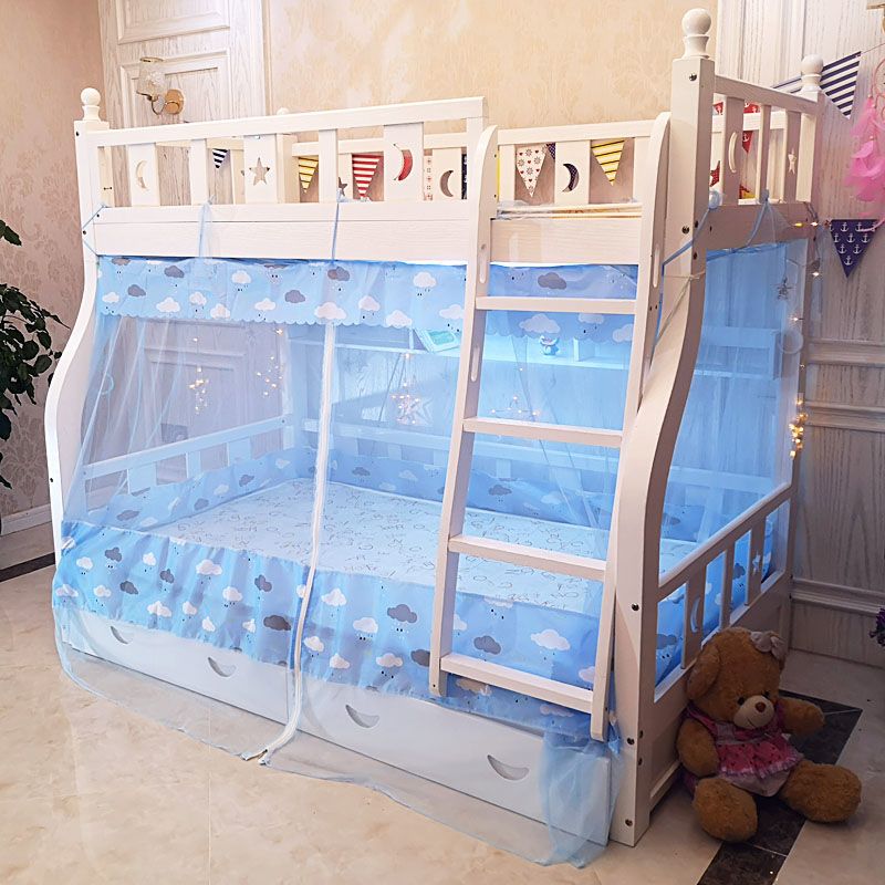 子母床蚊帐上下铺蚊帐上下床双层床蚊帐高低床学生儿童蚊帐12