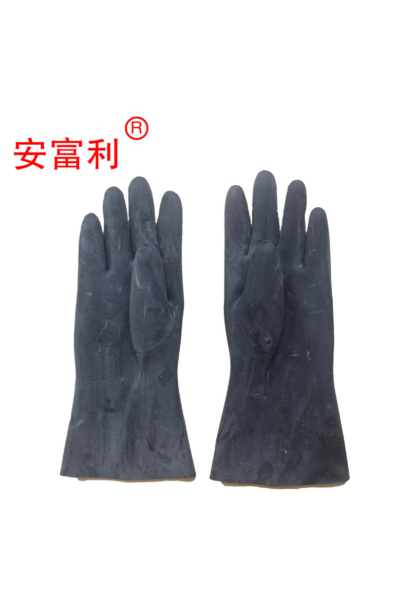 安富利丁基胶棉布衬里手套S,M,L/双高清大图