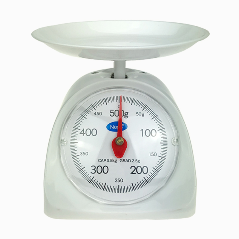 迷你家用厨房小秤弹簧小克称天平秤食物克数称克台秤老式盘称鸡柳|圆