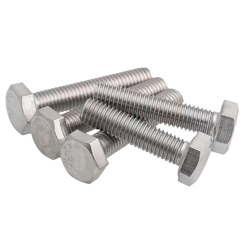 长铁 外六角螺栓丝M12*45个高清大图