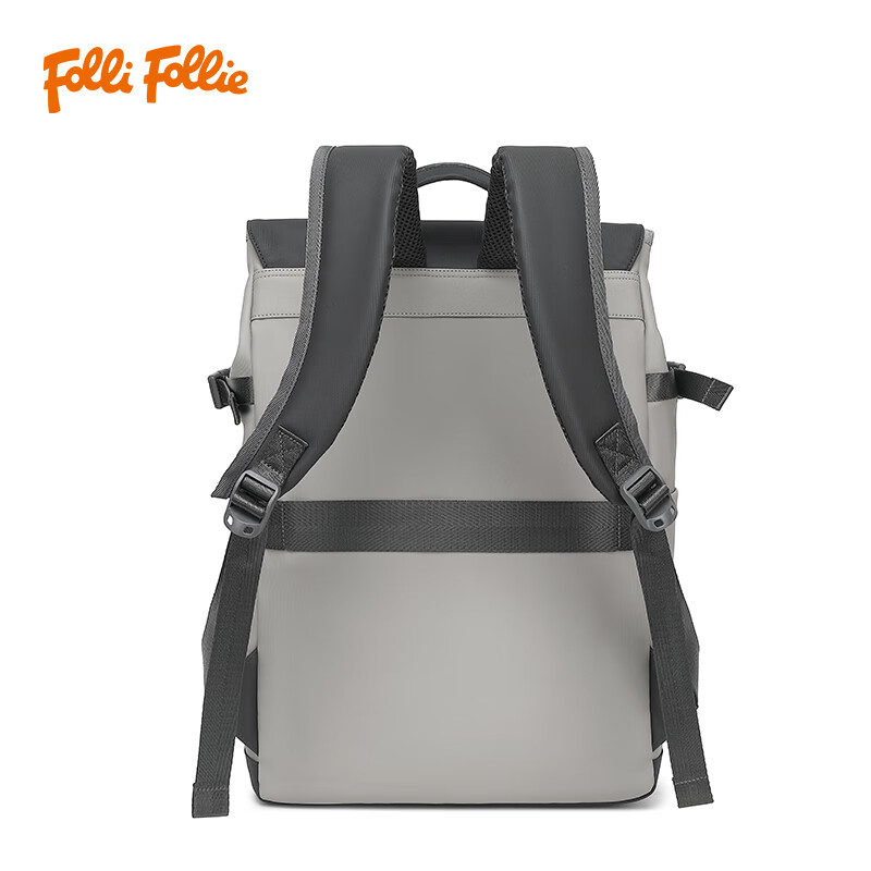 FOLLI FOLLIE 商务简约修身双肩包FF-D003A高清大图