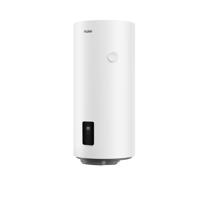 海尔(Haier)太阳能热水器家用阳台壁挂式平板100升大容量自动补水光电两用 高效集热WIFI互联 竖式热水器单水箱高清大图