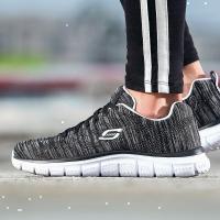 Skechers斯凯奇男鞋休闲鞋新款轻便透气系带舒适运动鞋999731