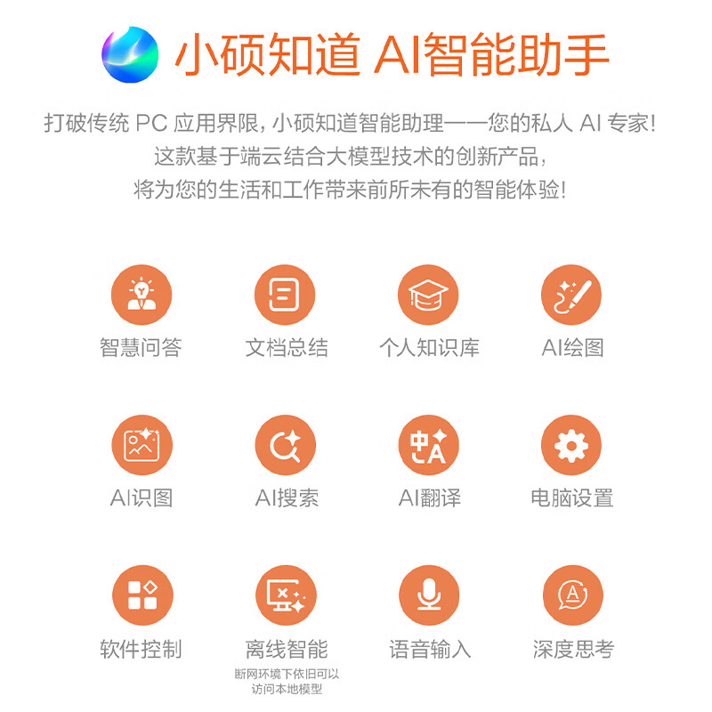 华硕无畏Pro16 锐龙版 2026 AI轻薄本笔记本电脑(锐龙AI9 H465 32G 1T 1100尼特OLED)高清大图