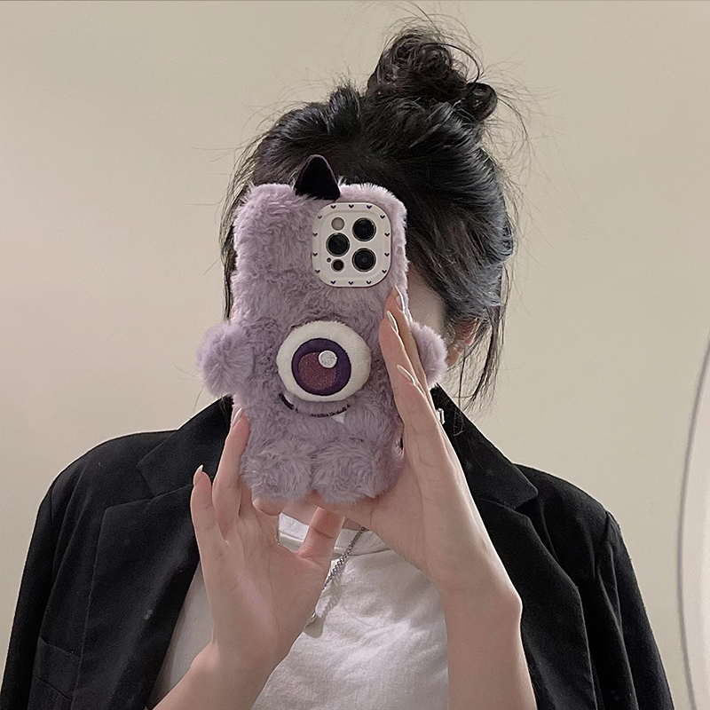 卡绮苹果13手机壳iPhone12新款11promax硅胶防摔xr透明xsmax女款x全包8plus镜头iPhone大眼