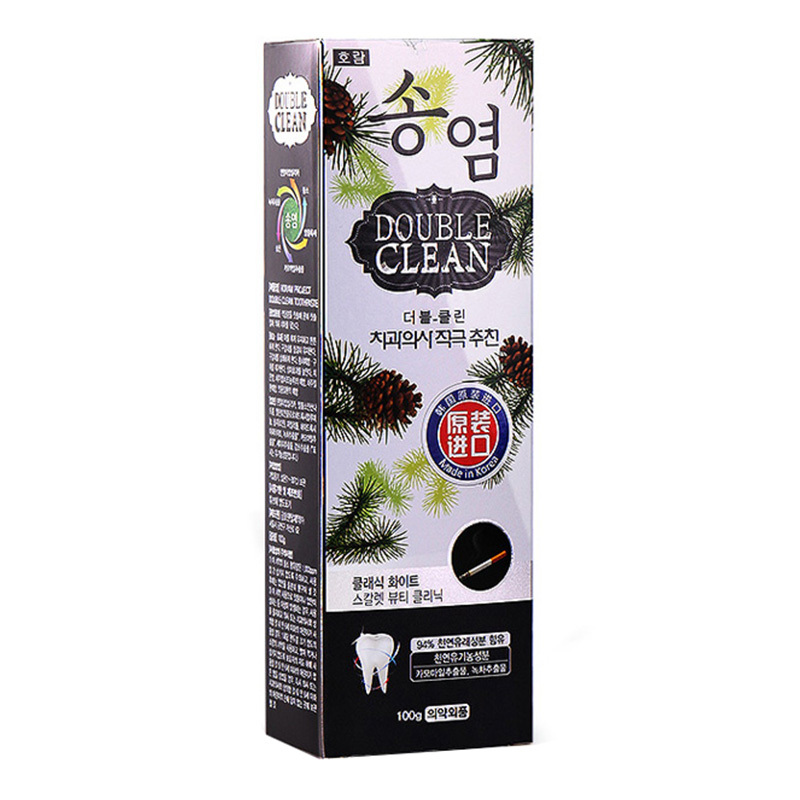 皓蓝备长炭清牙膏柠檬薄荷味100G