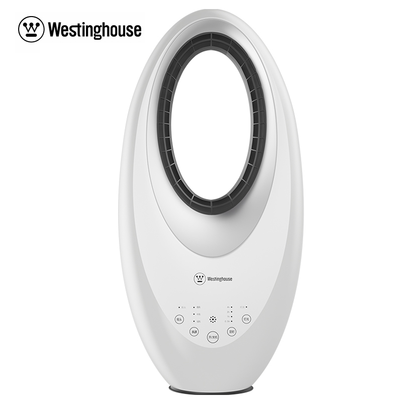 西屋(Westinghouse)无叶风扇 XWW16 循环扇 儿童台扇 纳米粒子 遥控落地扇 3档风速 遥控控制