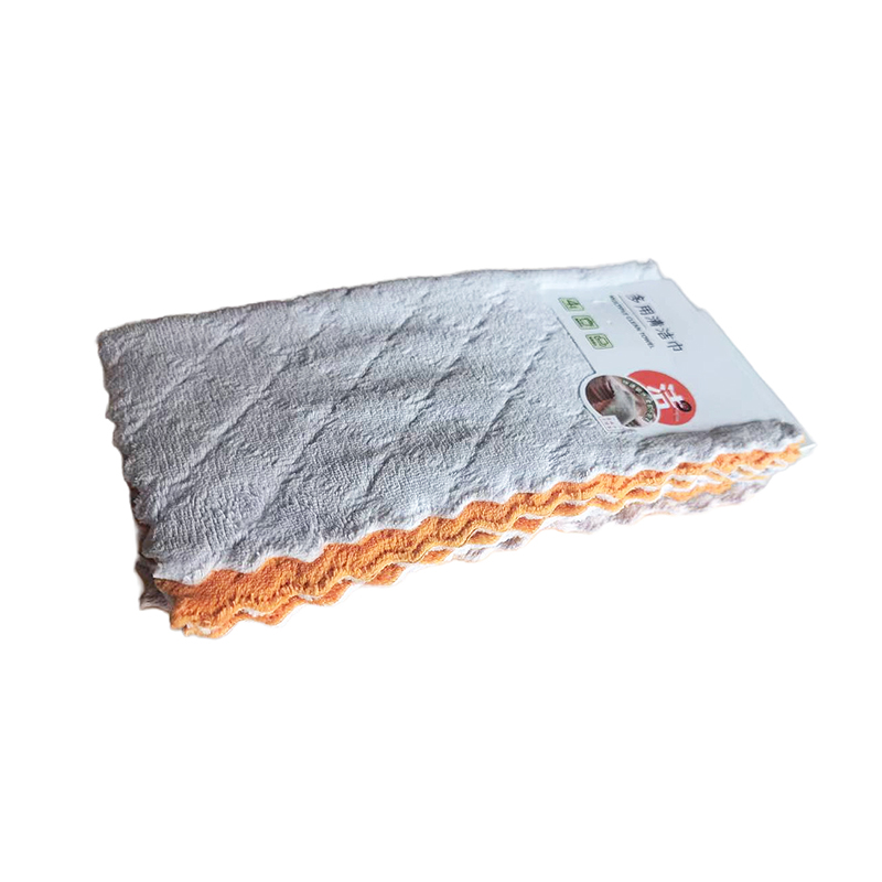 兰雅昀 珊瑚绒吸水清洁洗碗布 (颜色随机) 25X25cm 条高清大图