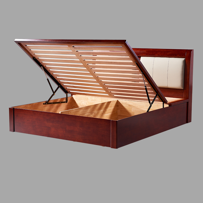 8米 简约卧室婚床实木床108b-15528-183