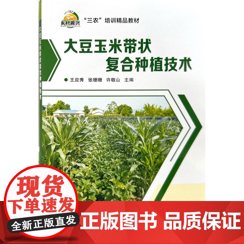 大豆玉米带状复合种植技术王应秀,张珊珊,许敬山 主编 中国农业科学技术出版社9787511667717高清大图