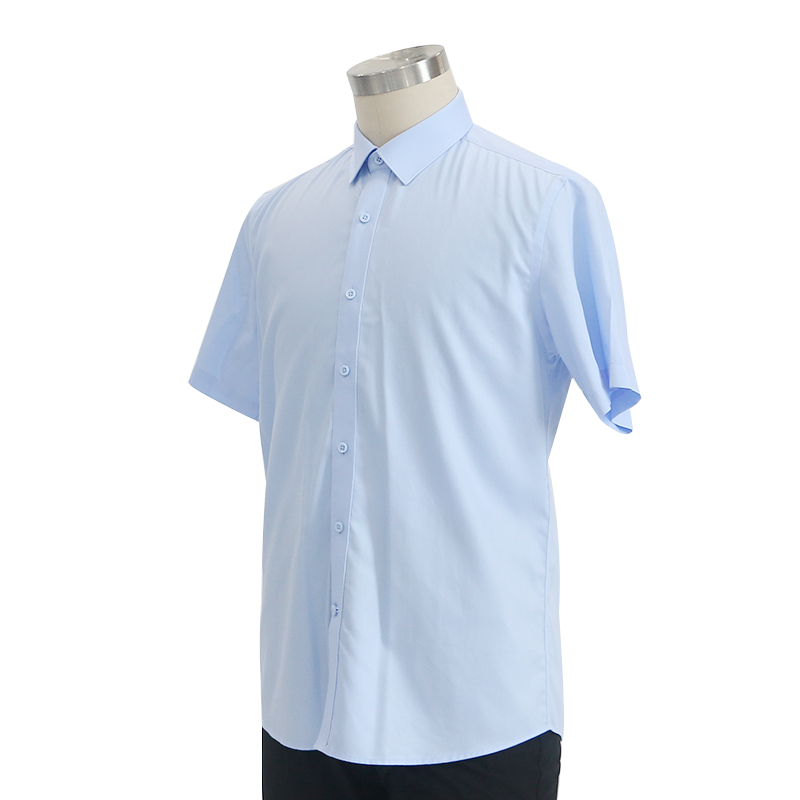 燕舞BD2AX722101Z1F男短袖衬衫38-45码(计价单位：件）天蓝色高清大图