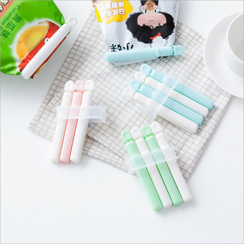 家柏饰(CORATED)食品密封保鲜封口夹塑料食物保鲜夹子大号封袋夹厨房零食密封器高清大图