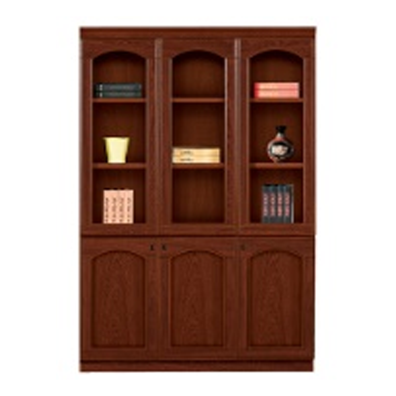 大央文件柜SM-363 1350W*420D*2000H书架落地置物架客厅家用靠墙收纳柜子储物柜办公室文件柜简易书高清大图