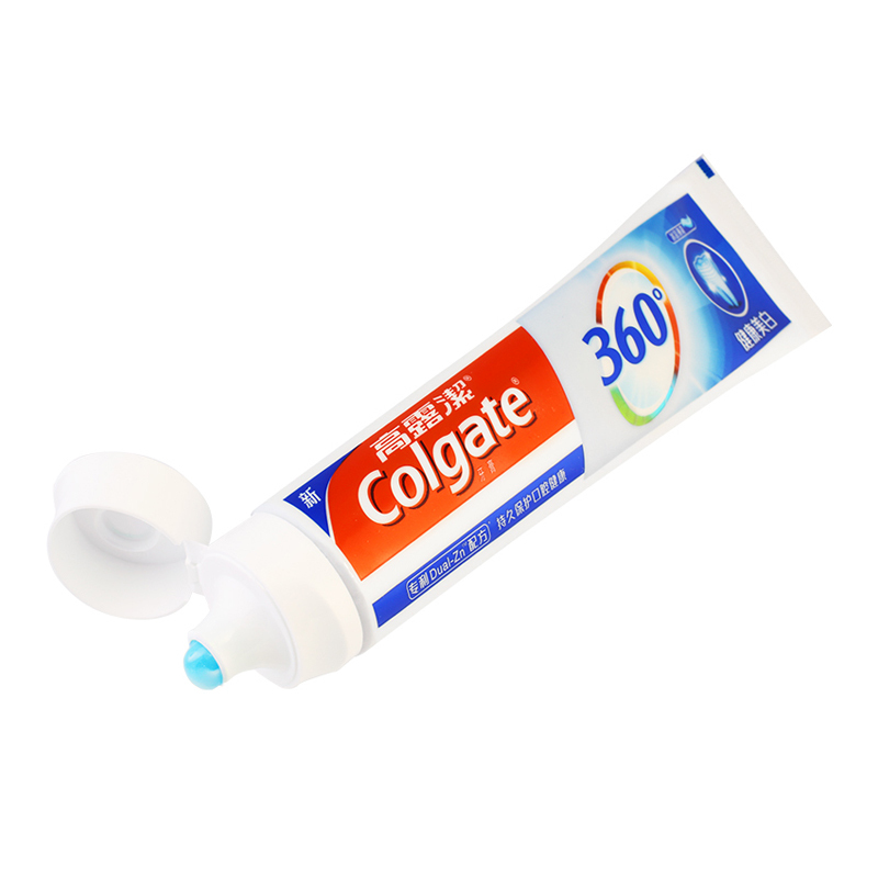 高露洁(Colgate)360 健康美白 冰凉薄荷牙膏200g