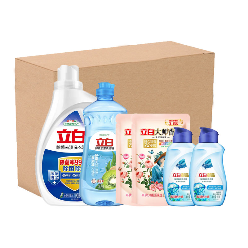 立白 除菌洗衣液 1.05kg洁净六件套 (1865g)