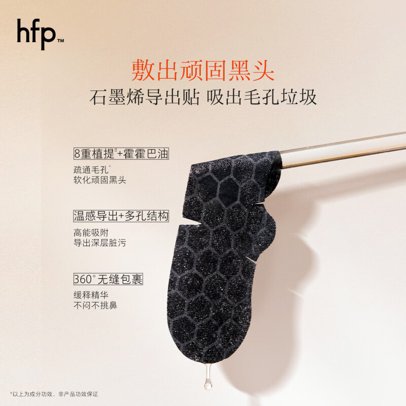 HomeFacialPro HFP 果酸黑头改善鼻贴套装 10片/盒(新)高清大图