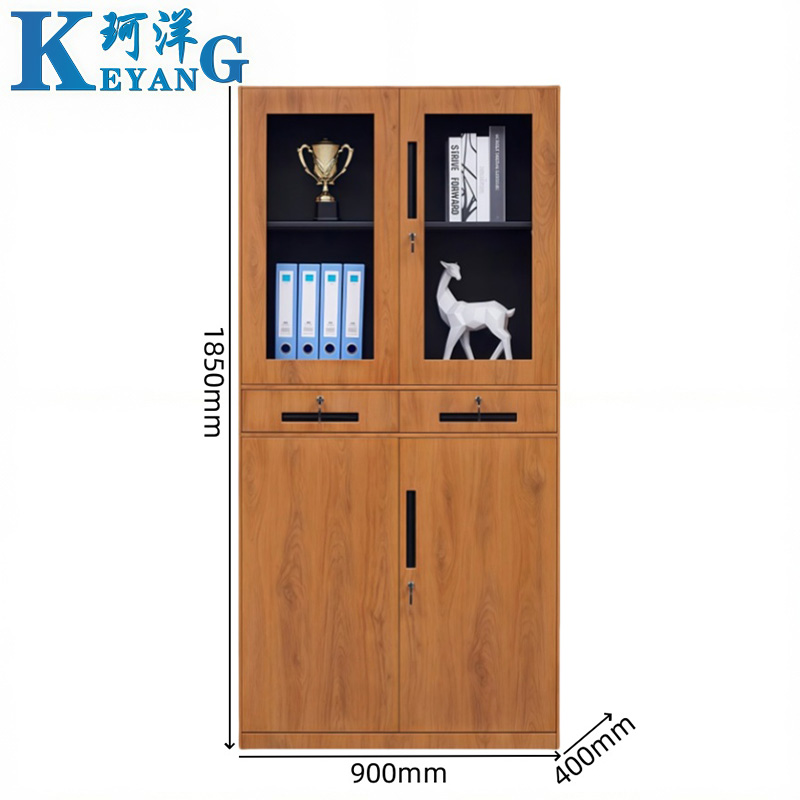 珂洋 档案柜 中二斗(黄木纹) 台高清大图