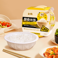 金鹤鲜食米饭210g*3加热即食免煮速食免洗免淘米健康方便速食