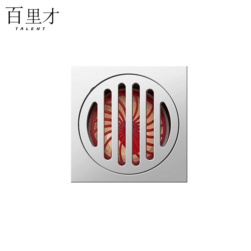百里才 地漏 铜拉丝 个图片