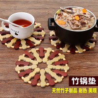菜垫子隔热垫家用竹制防烫砂锅垫时光旧巷餐桌垫碗垫茶杯垫盘子垫餐垫