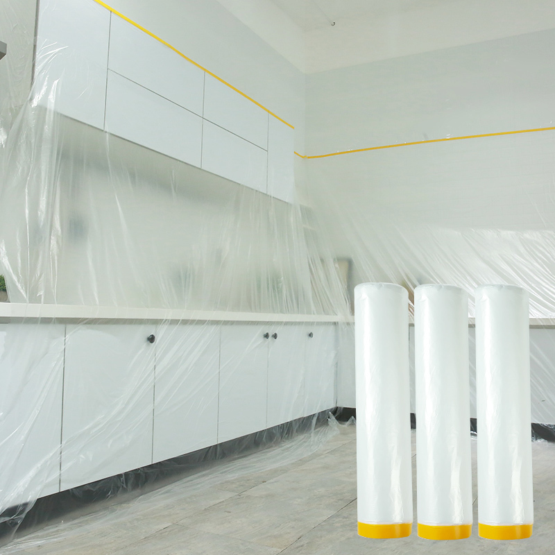 一次性家具米魁防尘布塑料薄膜装修保护膜防尘膜衣柜沙发床遮盖遮尘布